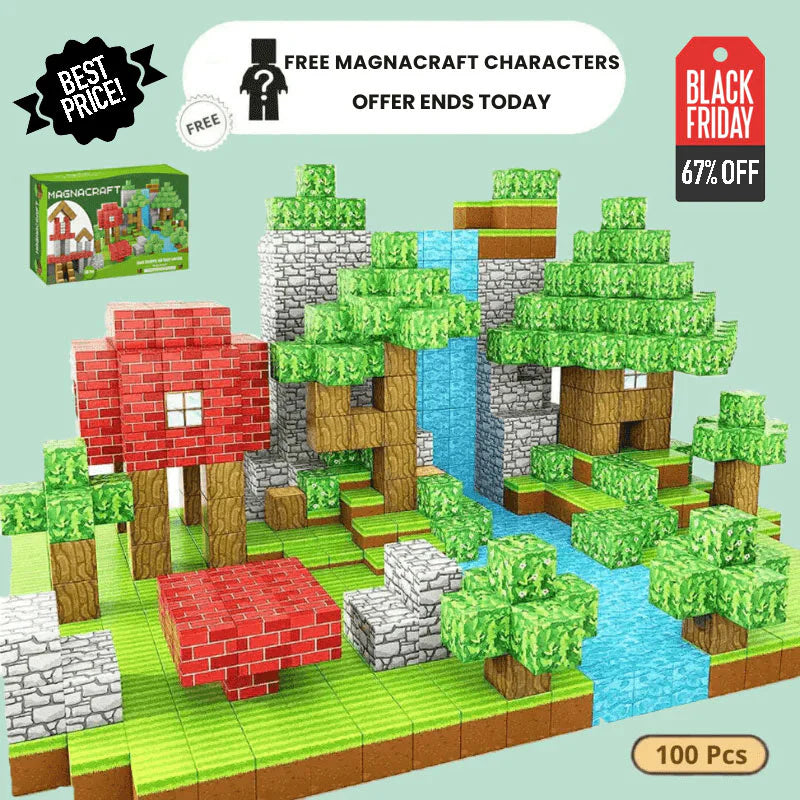 MagnaCraft® Minecraft Magnetic Blocks