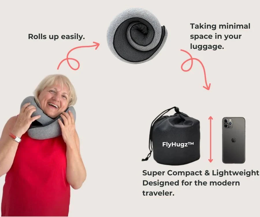 FlyHugz Travel Pillow