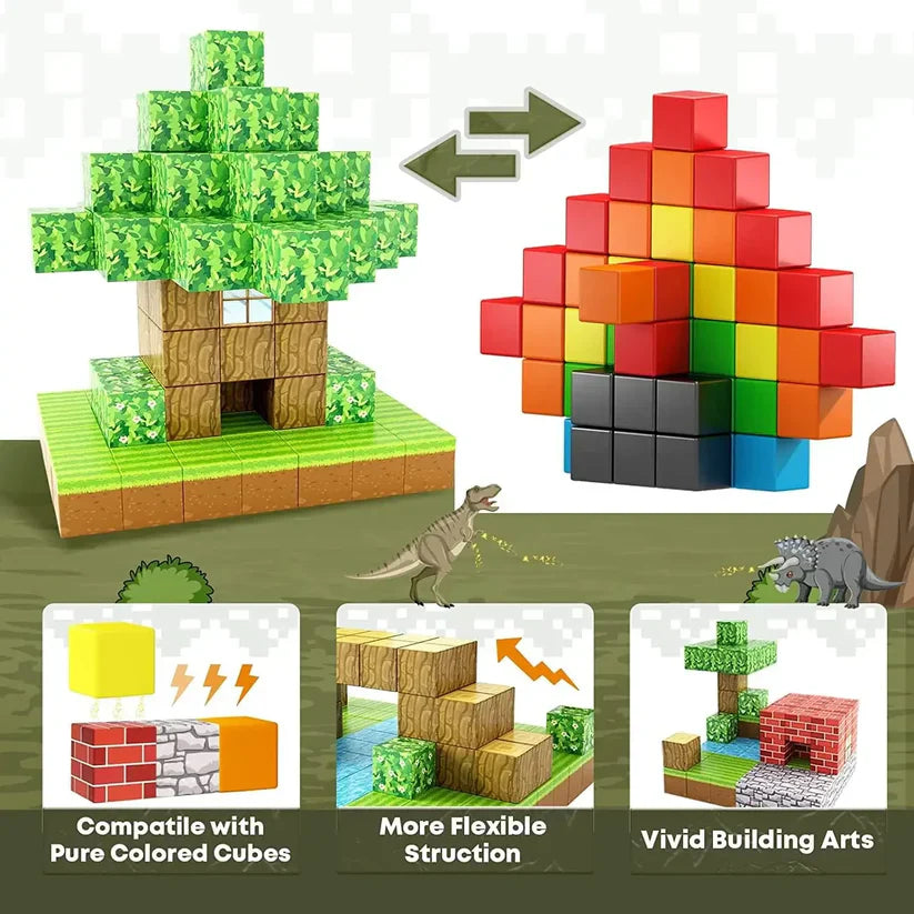 MagnaCraft® Minecraft Magnetic Blocks